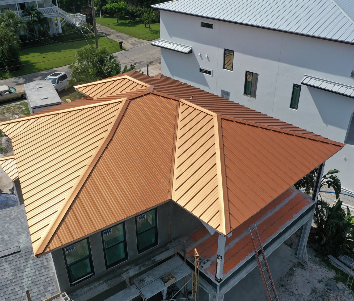 Metal Roofing in Downtown Clearwater